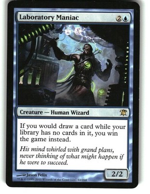Magic the Gathering - Innistrad Laboratory Maniac 2011 61 Rare