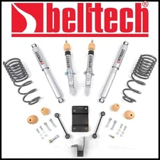 Belltech 2" Front 4" Rear Lowering Drop Kit, for 2009-2018 Dodge Ram 1500 4WD