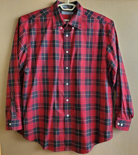 Classic Red Plaid Daniel Cremieux Men's Shirt - XL - Signature Collection