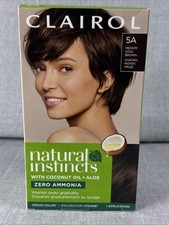 Clairol Natural Instincts 5A Medium Cool Brown Semi-Permanent Hair Color 1 Pack