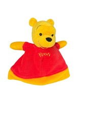 Vintage Disney 9  Winnie the Pooh Hand Puppet Plush Bear 9" A.A. Milne