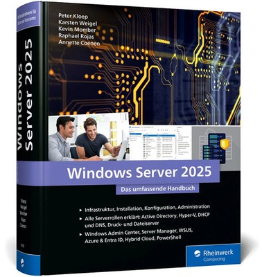 Windows Server 2025 | Peter Kloep (u. a.) | Buch | 1322 S. | Deutsch | 2025