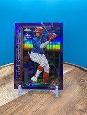 EDUARDO TAIT 2025 TOPPS CHROME PRO DEBUT PURPLE REFRACTOR /125 Q3917