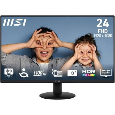 MSI PRO MP242L 3PD5 24'' FHD Monitor 100Hz/1ms HDR MP242L-BLACK