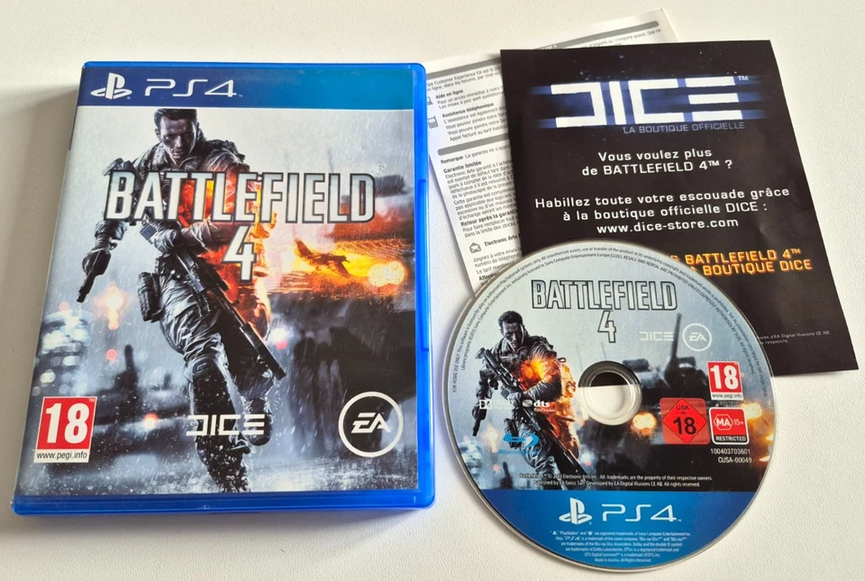 Battlefield 4 - PlayStation 4 PS4 - PAL FR - Photo 1/4