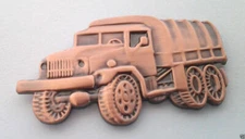 DEUCE & HALF TRUCK (1-5/16") US Army Military Veteran Hat Pin  15042 HO
