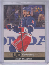 2013-14 Upper Deck Canvas #C14 Derick Brassard Card