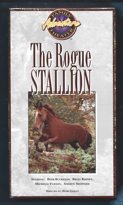 Factory Sealed VHS-The Rogue Stallion-Beth Buchanan, Brian Rooney