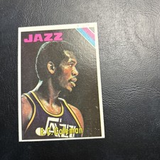 #￼163 E C Coleman New Orleans Jazz￼     1975 76 Topps￼ Cb33-2