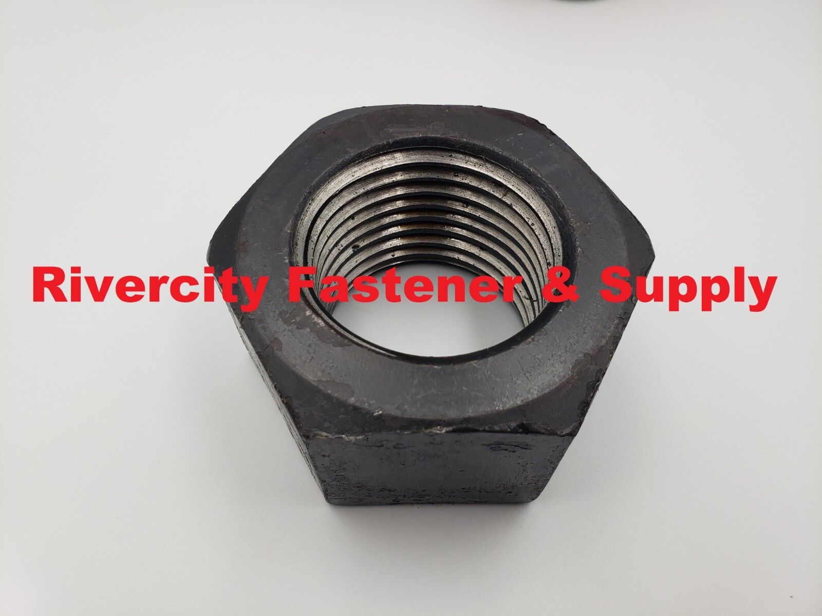 2-3/4-4 Steel Hex Nuts 2.75x4.0 Nut 2-3/4" x 4 Coarse Thread Nuts