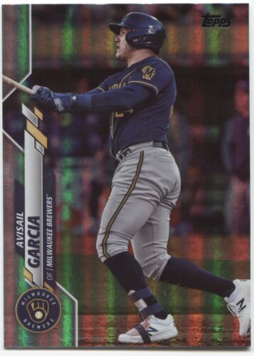 AVISAIL GARCIA 2020 Topps Series 2 RAINBOW FOIL - MILWAUKEE BREWERS  - #535 - Picture 1 of 1