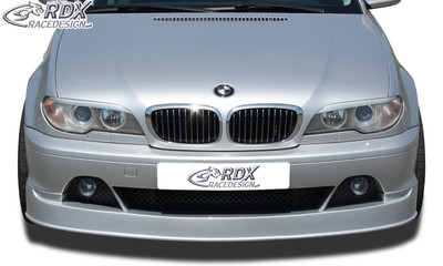 RDX front spoiler for BMW 3 Series E46 Coupe convertible 2003 + front spoiler lip attachment
