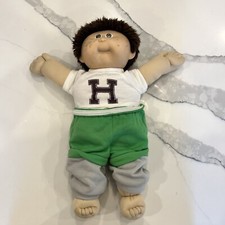 1986 Cabbage Patch Doll - brown hair