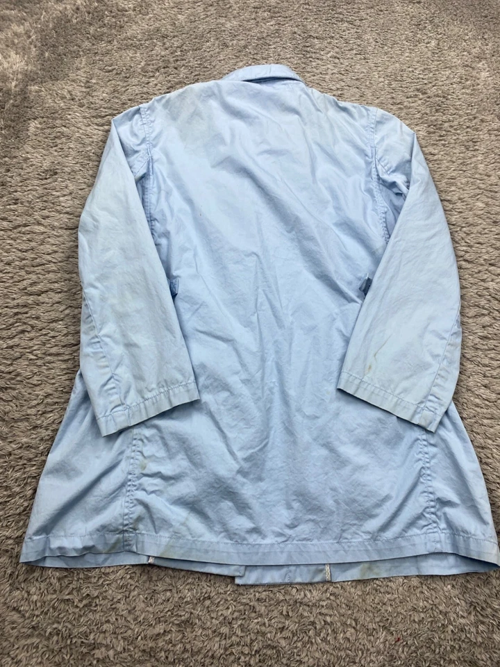 Lauren Ralph Lauren куртка женщин средний порошок синий Тренч винтажный 90-х Y2K - Изображение 2 из 4