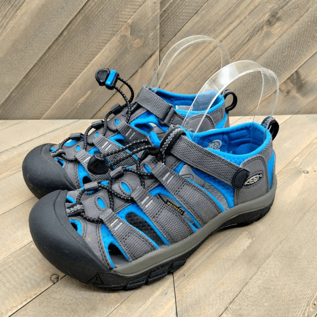 Sandali Keen Newport H2 escursionismo acqua bambini taglia 3 grigio magnete blu brillante