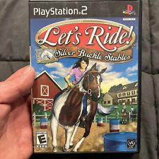 Let's Ride Silver Buckle Stables (Sony PlayStation 2, 2006) With Manual
