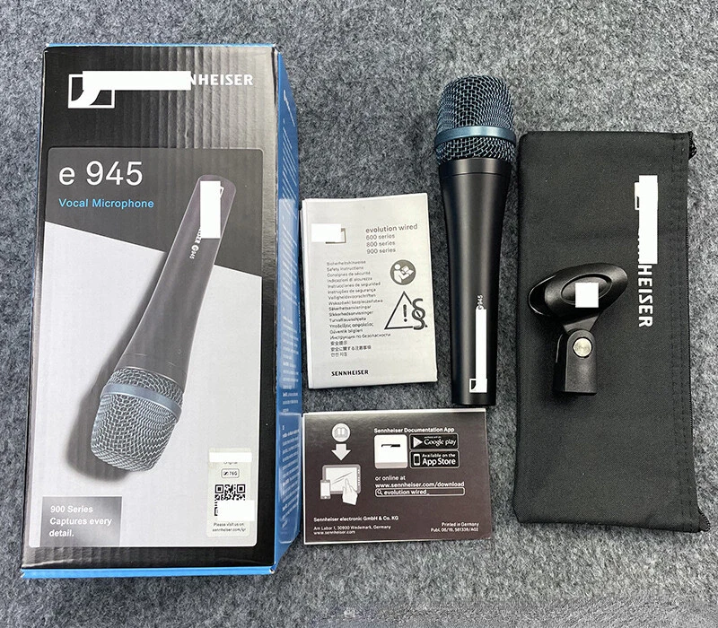 New Sennheiser Professional E 945 Dynamic Super-Cardioid Vocal