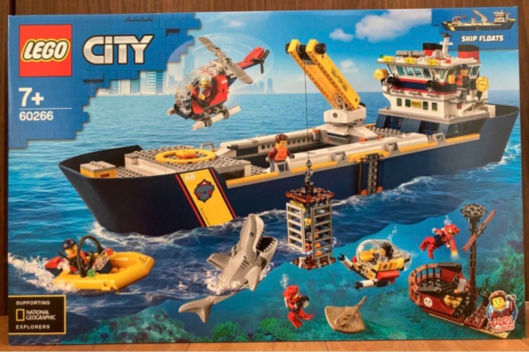 LEGO City Sea Explorer Undersea Exploration Ship 60266 New