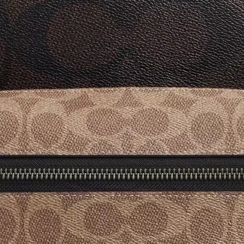 Neu mit Etikett Coach West Herrenrucksack aus blockiertem charakteristischem Canvas CAB59 Qb/walnussfarben/hellbraun - Bild 10 von 11