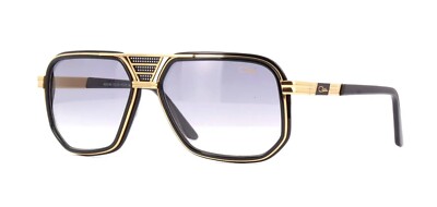 CAZAL LEGEND 666 Black Gold/Grey Shaded (001) Sunglasses
