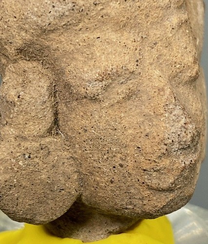 Fine Ancient Indonesia Majapahit terracotta head ca. 13th to 15th century AD J - Picture 10 of 12