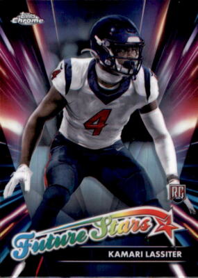 FS-20 Kamari Lassiter Houston Rookie RC Future Stars Topps Chrome Football 2024