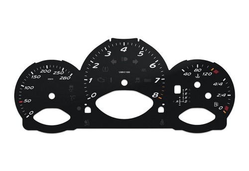 Porsche Boxster - Speedometer dials MPH to KM/H Gauges - Picture 2 of 6