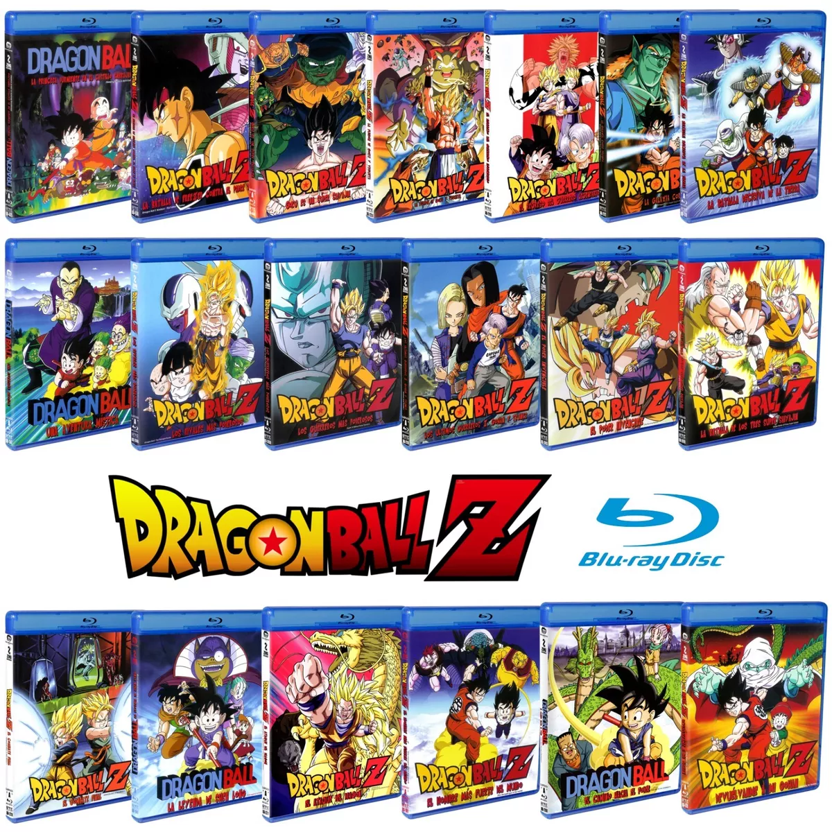 Dragon Ball Movies collection - Peliculas en Español Latino Blu-ray Region A