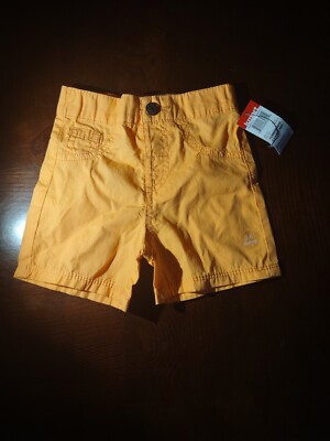 Little Wonders Size 3-6 Months Orange Boys Shorts