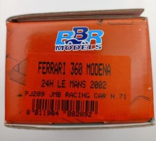 1/43 BBR Ferrari 360 Modena 24H Le Mans 2002 Car 71 PJ289 Lot 38