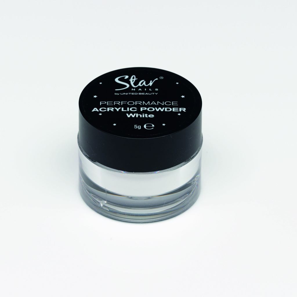 Star Nails Performance Acrylic White Powder 5g Nail System Kit