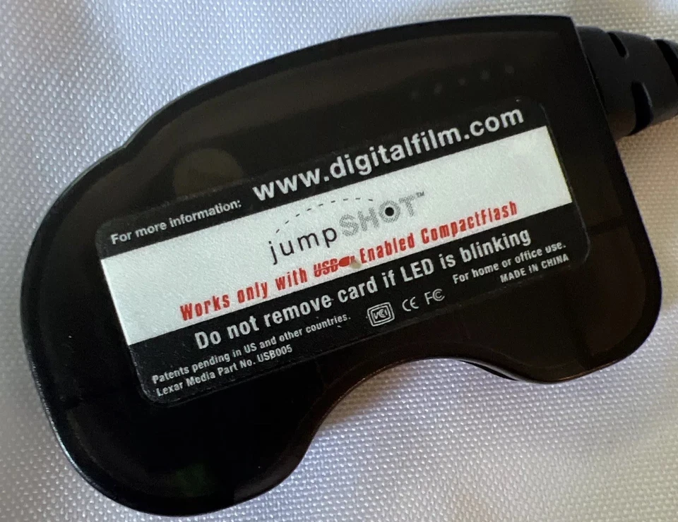 Lexar Media JumpShot Jump Shot CF Compact Flash Reader USB - Image 3 of 3