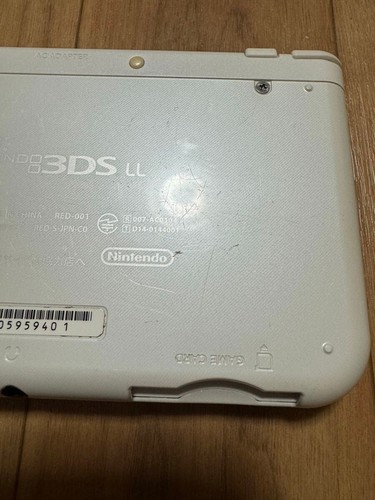 NEW Nintendo 3DS XL LL Pearl White Console with Box Tested From Japan - Picture 13 of 15
