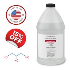 Half Gallon Vegetable Glycerin Non GMO 99.9 USP Kosher Pure VG Food Grade USP