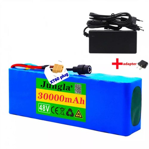 For Electric bike Scooter 48V 30Ah 13S3P Lithium-ion Battery Pack With Charger - Picture 22 of 29