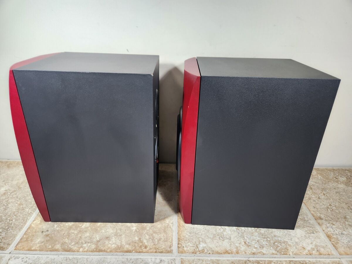 PAIR of Red Tannoy Reveal Passive 6.5 PAIR of Red Tannoy Reveal Passive 6.5