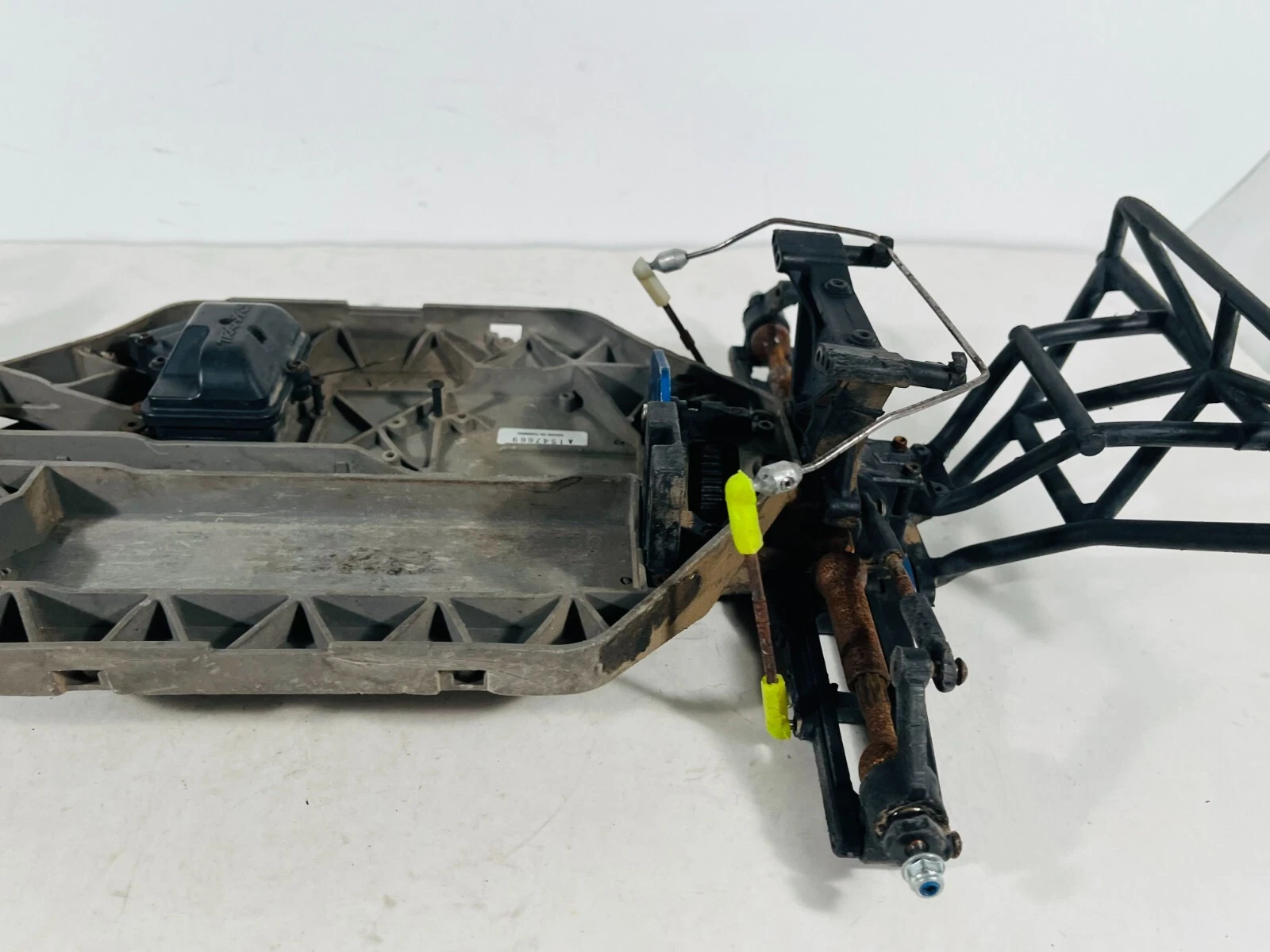 traxxas 4x4 hcg roller slider chassi 1/10 peças projeto carro controle remoto 