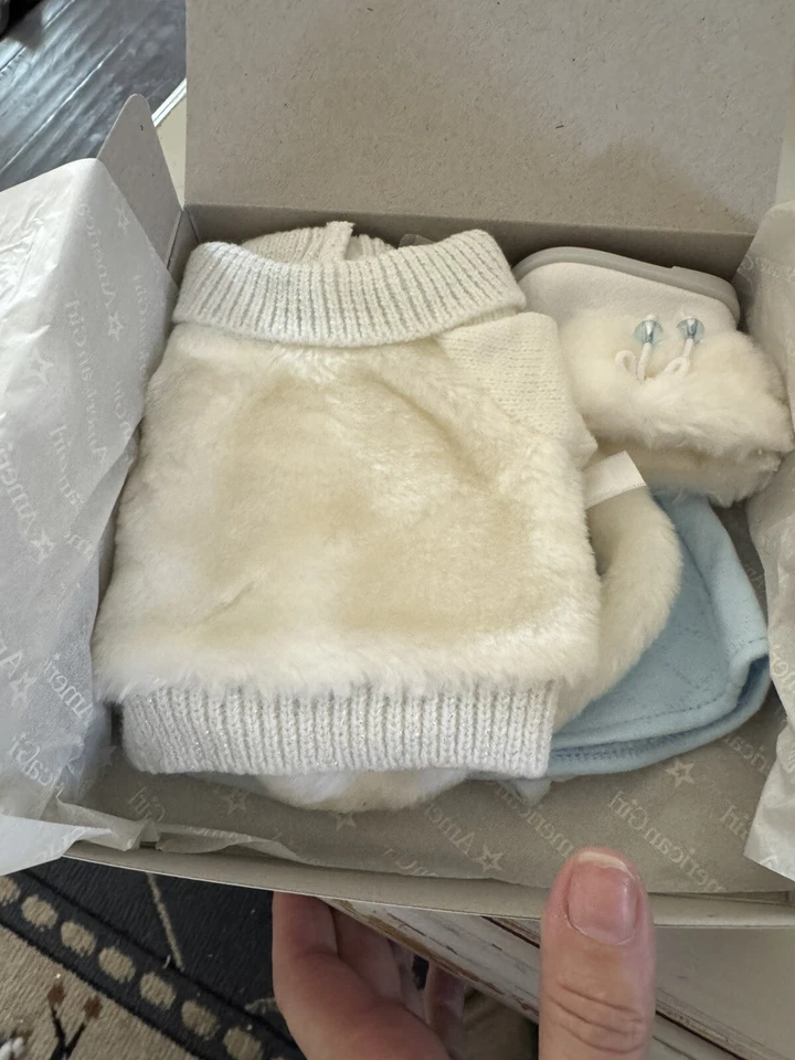 American Girl Doll Truly Me ENCHANTING WINTER Outfit - Complete EUC w Boxes 2016 - Image 2 of 4