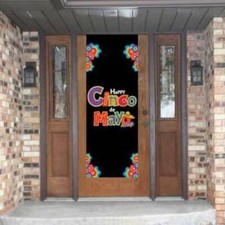 Happy Cinco De Mayo Door Banner