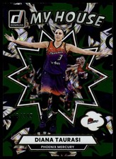 2025 Donruss WNBA #12 Diana Taurasi My House Green Fireworks #/399