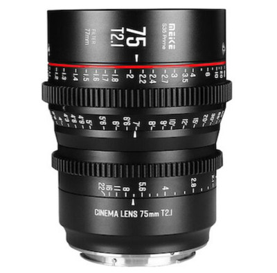 Meike 75mm T2.1 Super 35 Cine (Canon EF) - Excellent Condition