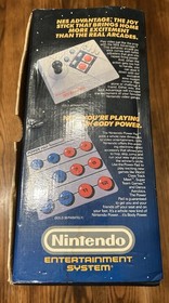 Nintendo NES Control Deck Console Complete In Box CIB Controllers Power READ