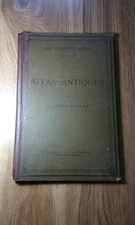 1892 Atlas Antiquus Henry Kiepert 12 Maps of Ancient World Greece Rome Europe