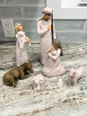 Willow Tree Nativity Figurines Set Of 6 NEW