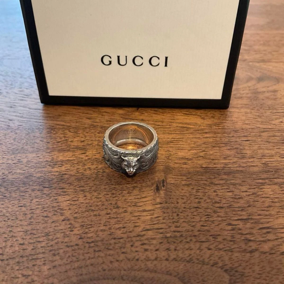 Gucci Silver Rings for Men for sale | eBay
