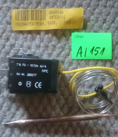 Intergas 208017 S37690 716FU9570A Thermostat