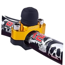  CNC Motorcycle ATV Water Proof Engine Start Stop Kill Switch Button for Gold