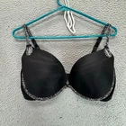 Victoria's Secret Sexy Little Things Padded Bra Black Size 38DD