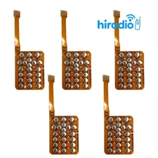 5 Pack XTS5000 M3 Full Keypad Replacement-Keyboard for Model III Radio