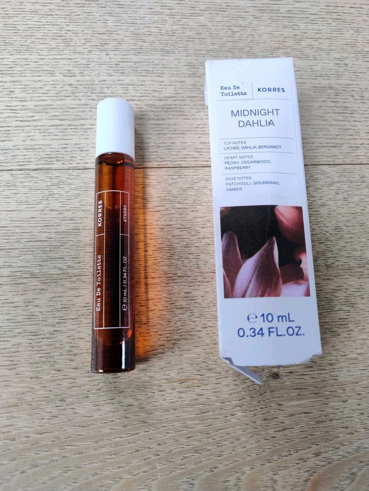 Korres Eau de Toilette Roll-On In Midnight Dahlia 10ml